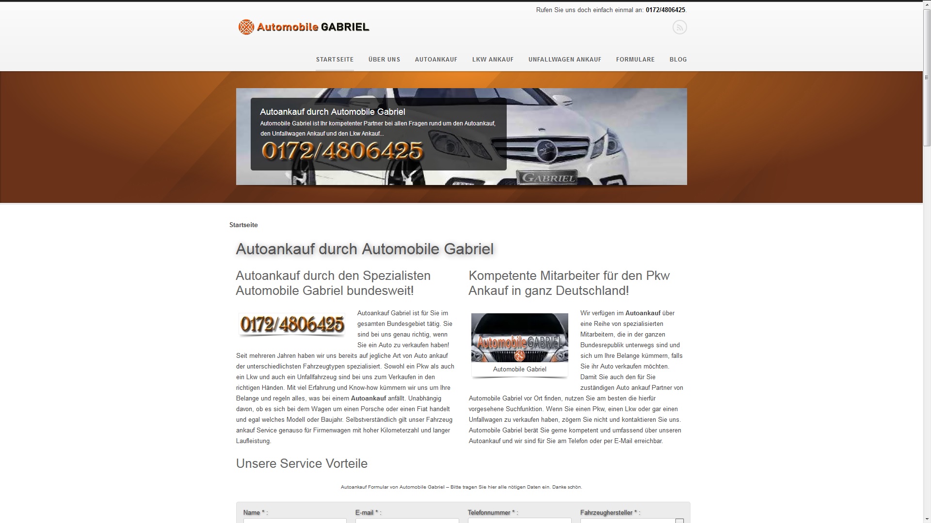 automobile gabriel webseite 2 - Autoankauf | Kostenlos und risikofrei