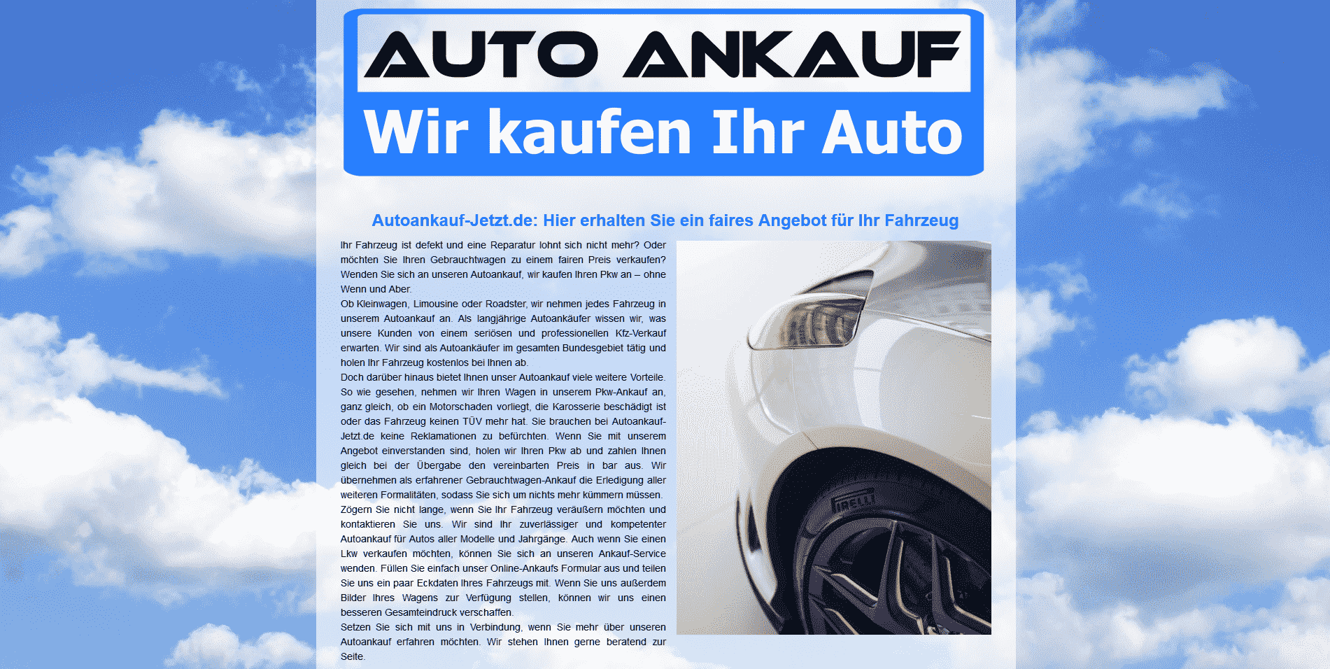 autoankauf hoechstpreise fuer ihren gebrauchtwagen - Autoankauf-Höchstpreise für Ihren Gebrauchtwagen