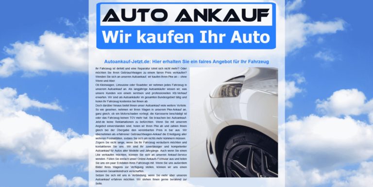 Autoankauf Aachen – Autoankauf Jetzt – Gebrauchtfahrzeug in Aachen zu verkaufen