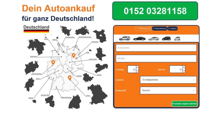 Autoankauf Halle Saale: Jetzt Auto verkaufen in Halle Saale und Höchstpreis erzielen! kostenlosen Fahrzeugbewertung