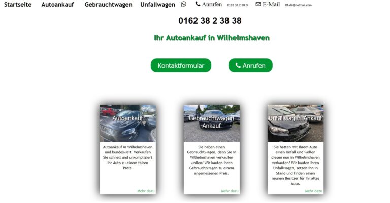 Autoankauf ot-autoankauf.de aus dem Ruhrgebiet für ganz Deutschland