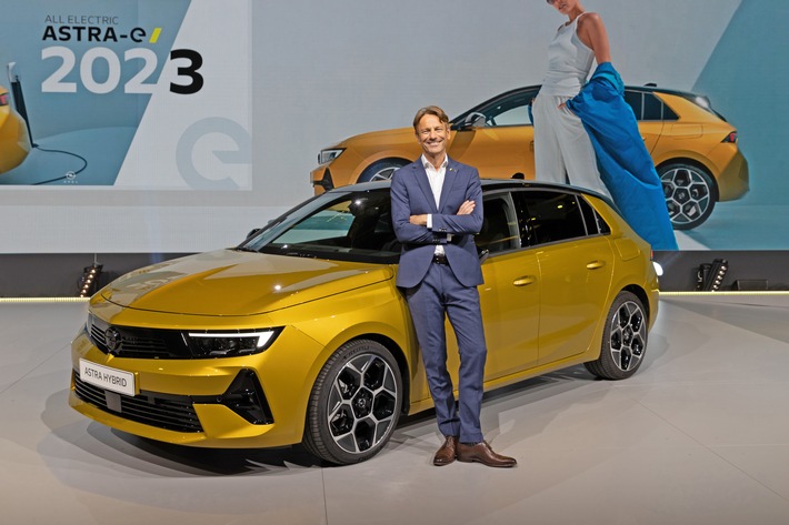Neuer Opel Astra feiert Weltpremiere in Rüsselsheim