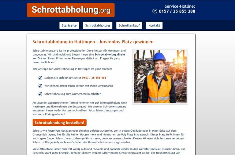 Schrotthändler in Hattingen: Altmetall einfach abholen und entsorgen