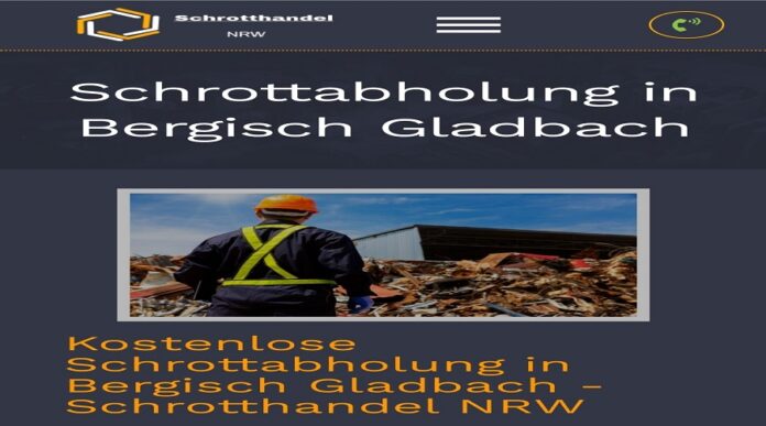 image 1 137 696x387 - Kostenlose Schrottabholung Bergisch Gladbach Wir bieten privaten und gewerblichen Kunden