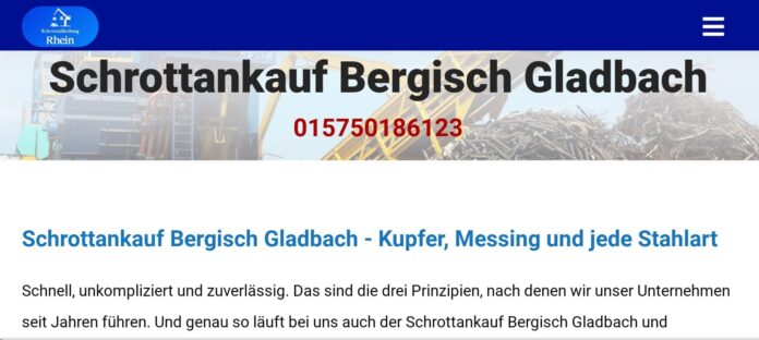 image 1 149 696x312 - von ihren Standort in Bergisch Gladbach un Umgebung wir kaufen Schrott und Altmetall An