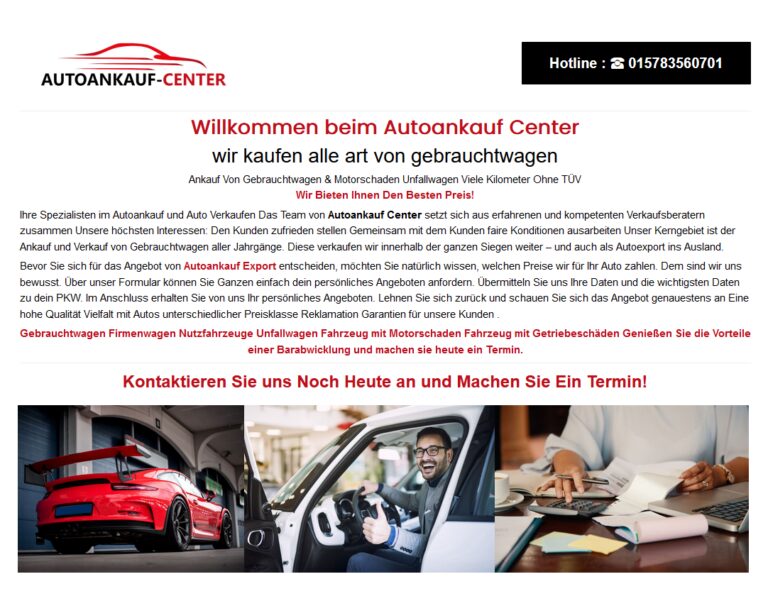 Problemfreier Autoverkauf in Saarbrücken