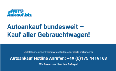 Autoankauf in Dortmund zum fairen Preis bei autoankauf.biz/