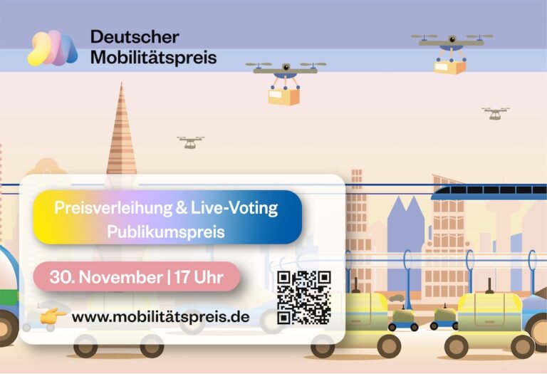 Deutscher Mobilitätspreis 2023: Exzellenz in Mobilitätsinnovationen