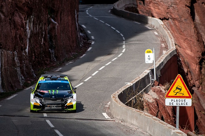 Rallye Monte Carlo: Oliver Solberg setzt 2024 im Škoda Fabia RS Rally2 voll auf Sieg
