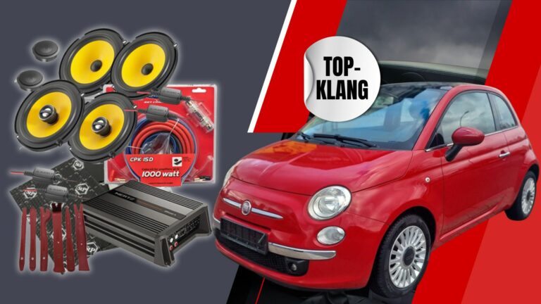 Fiat 500: Akustische Meisterleistung mit Top-Sound der Oberklasse